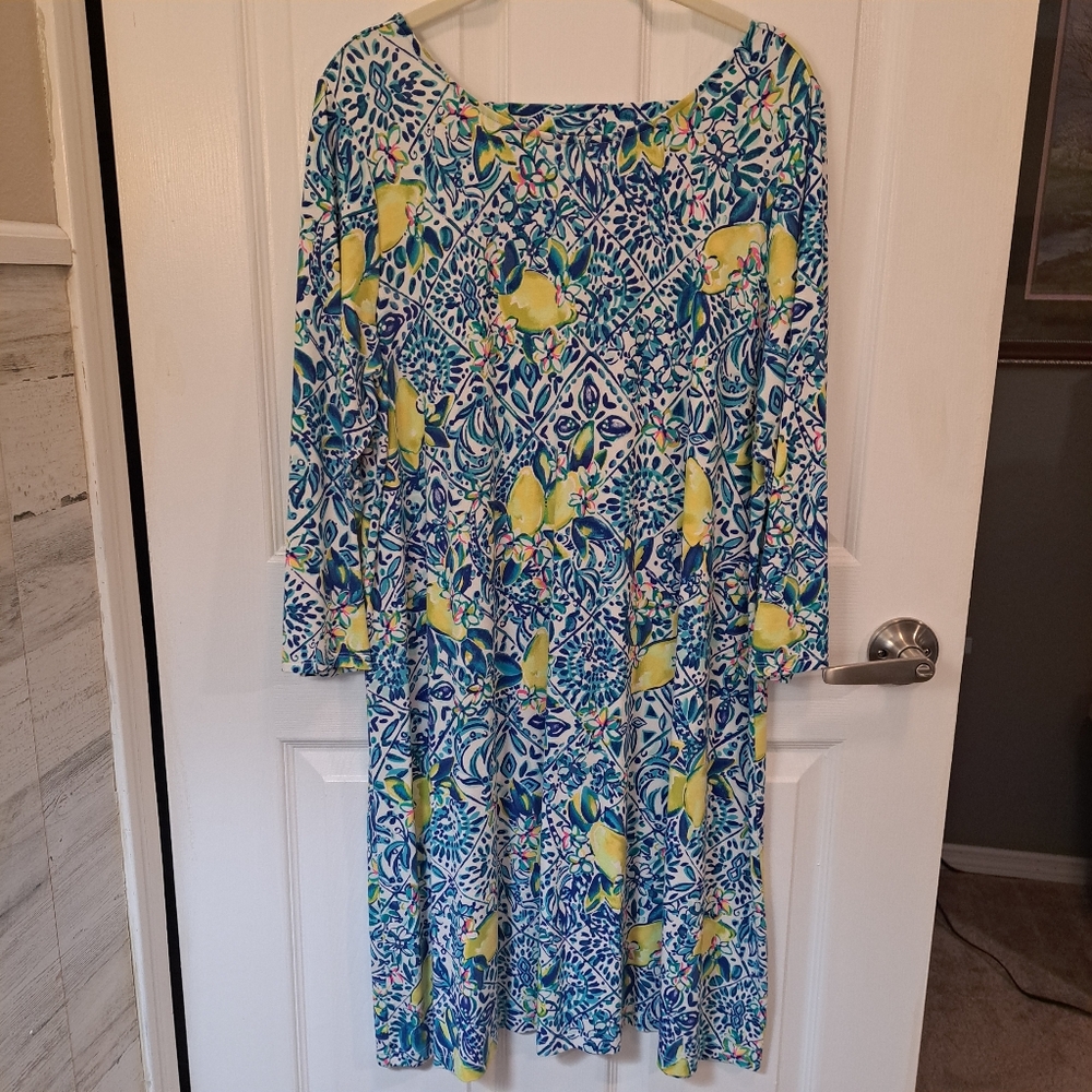 Lilly Pulitzer Ophelia - Resort White Zest For Life (VHTF)